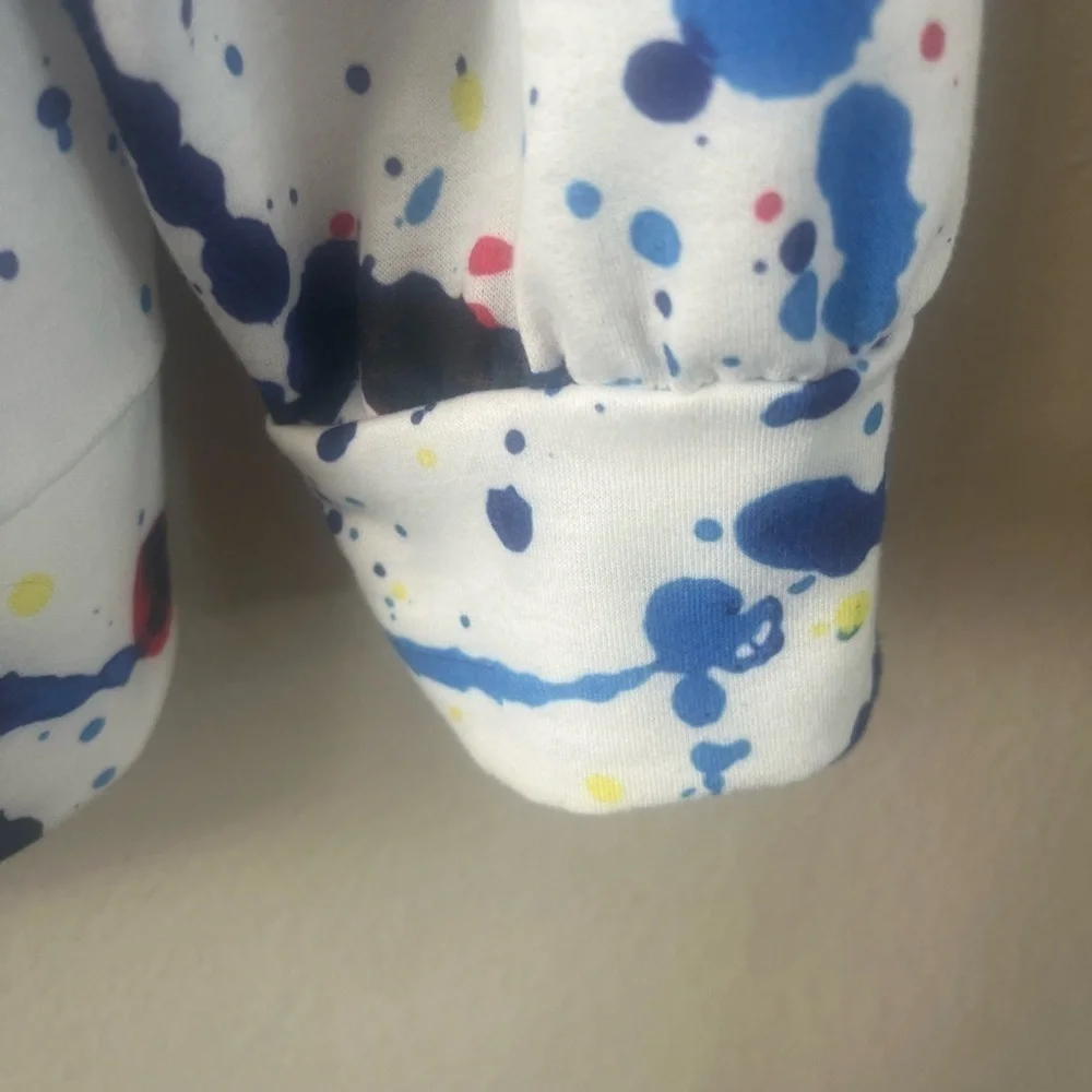 ink splash hoodie size XS
